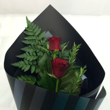 TALL BLACK DOUBLE STEM – Black Wrapping