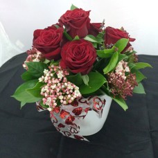 6 Roses Ceramic – Round 